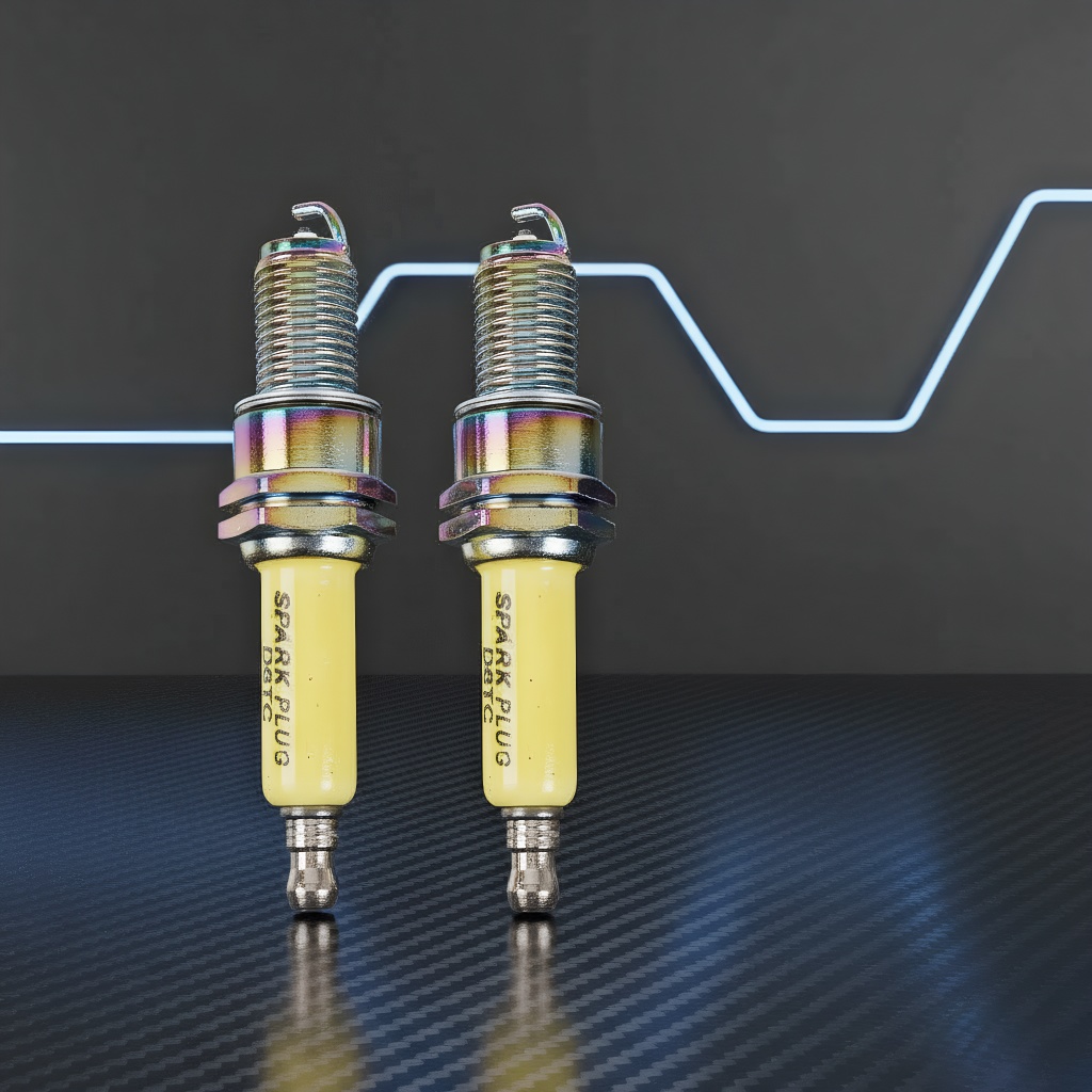 Motorcycle Spark Plug - Iridium Motorcycle Spark Plug D8TC, for
