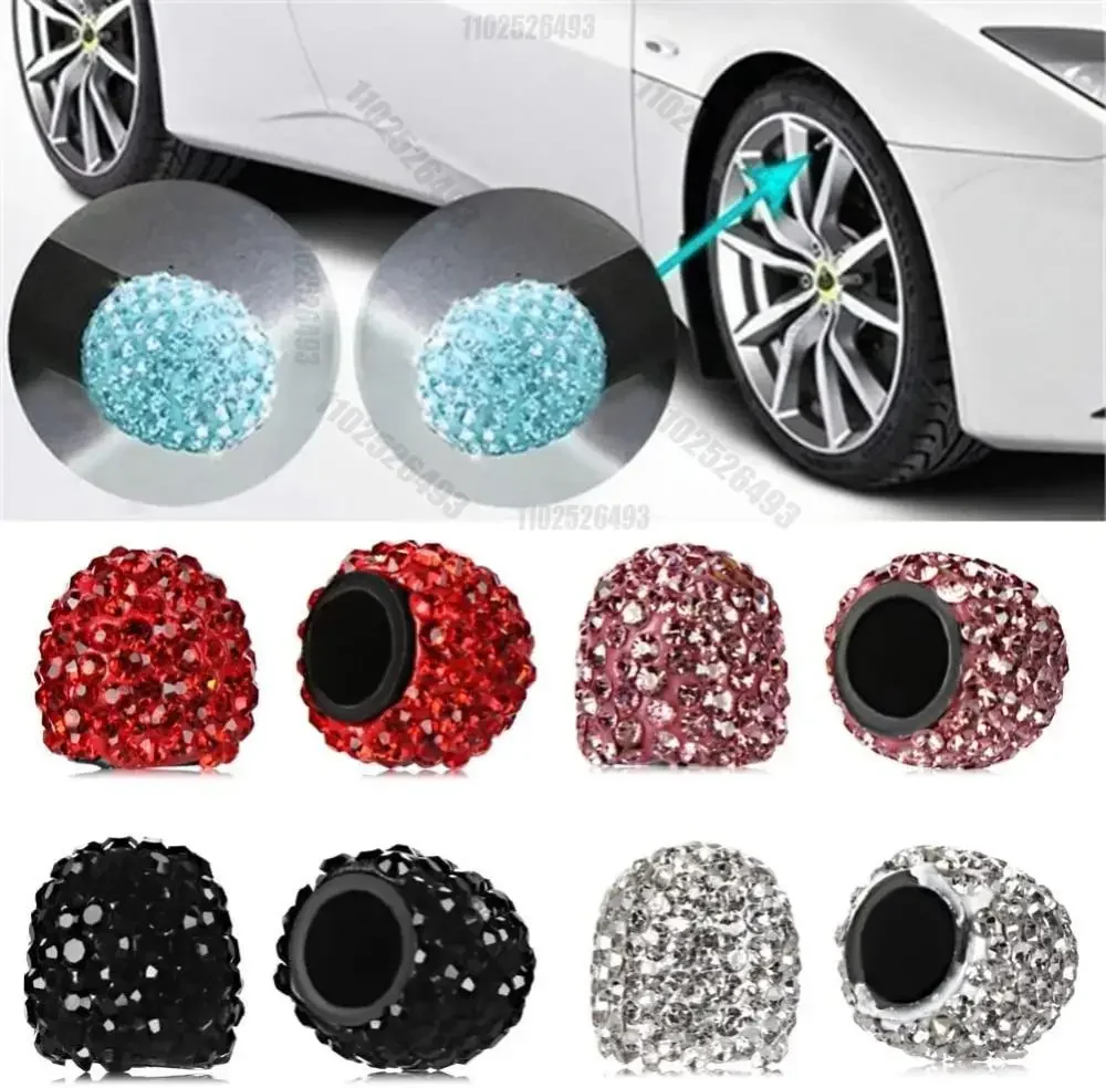 2/4PCS Diamond Car Tire Valve  - đánh giá và giá Motorcycle Valve Cover